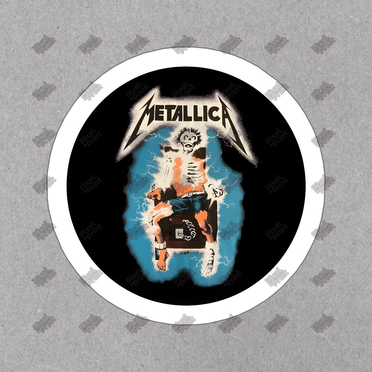 Metallica Vintage Vinyl Sticker Rock Band Decal Music Lovers Gift #181545