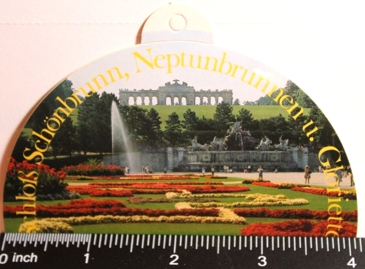 Vienna Austria Schloss Schönbrunn Sticker Travel City Gardens Decal Vinyl Souven