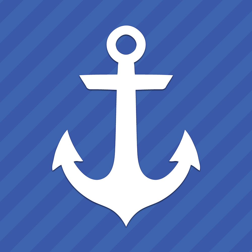 Anchor Vinyl Decal Sticker