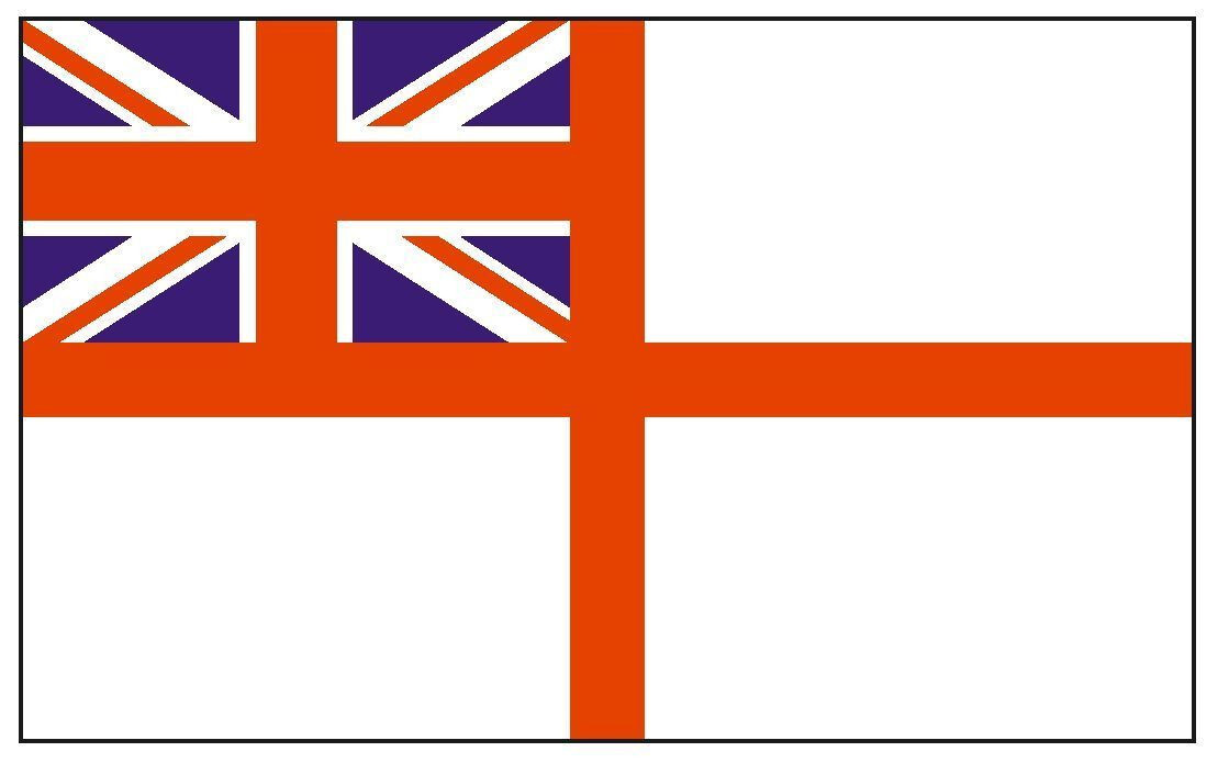 United Kingdom Naval International Flag Sticker Decal F531