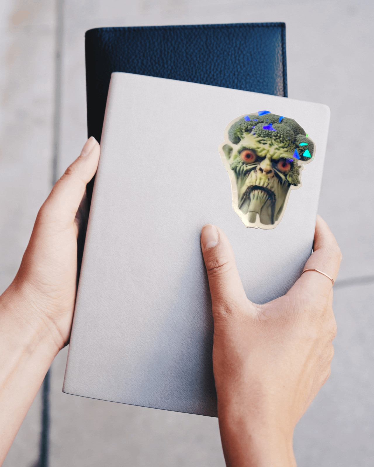 Custom Sticker Decal Photo Text Colors approx 3" Your Design Die Cut Holographic