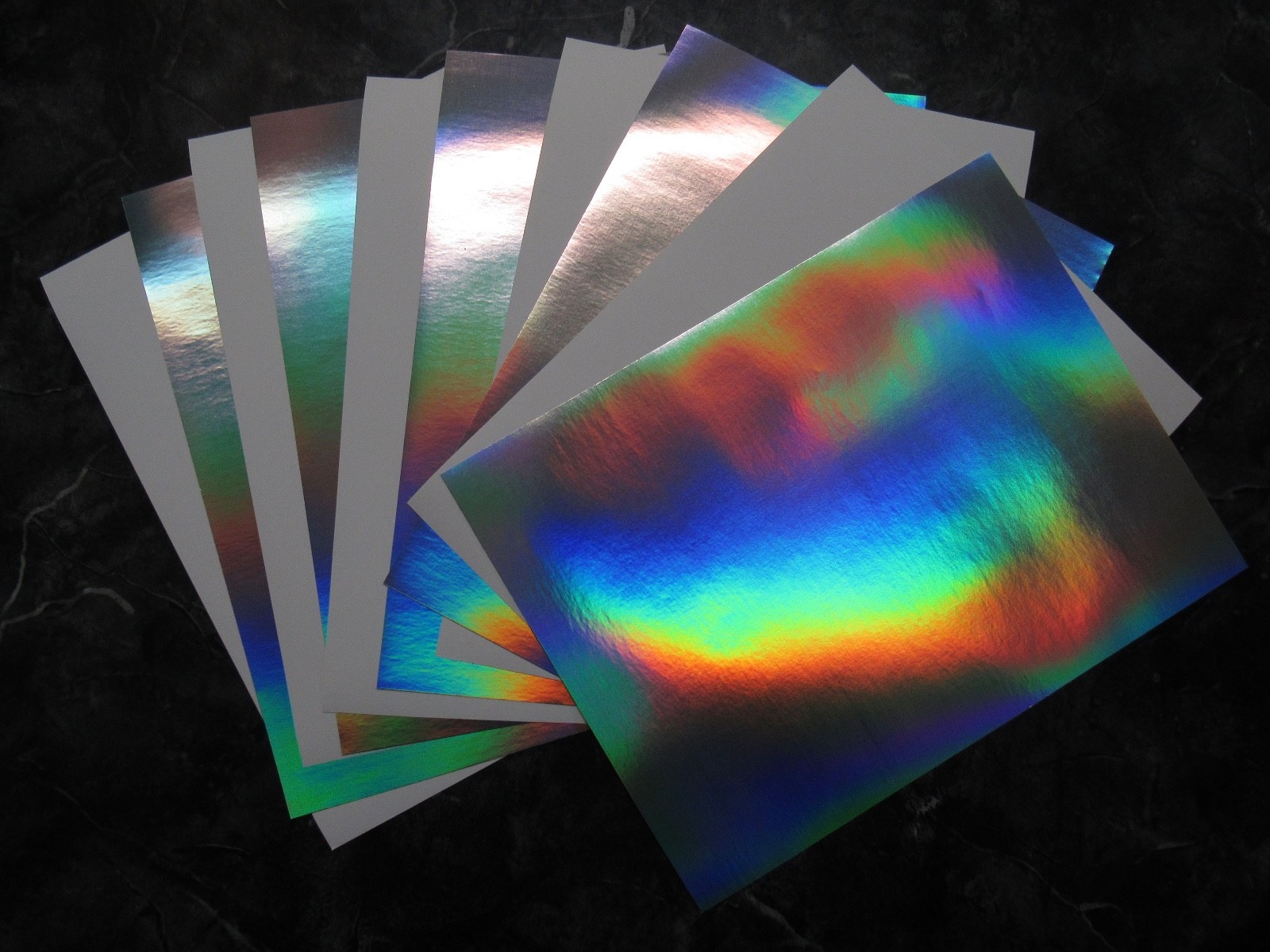 10 Blank EGG-SHELL Sticker Sheet 8.5×11 Graffiti Art Holo Street Jumbo Eggshell