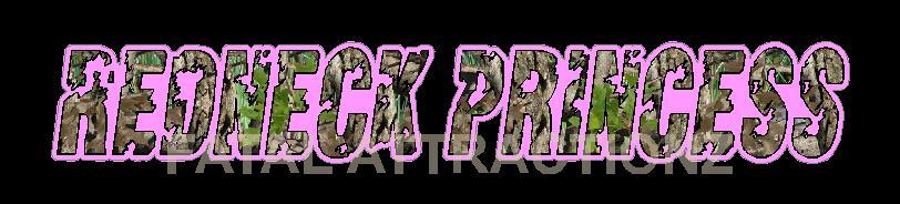 Pink Camo Redneck Princess Vinyl Decal Sticker southern 4×4 girl hunting