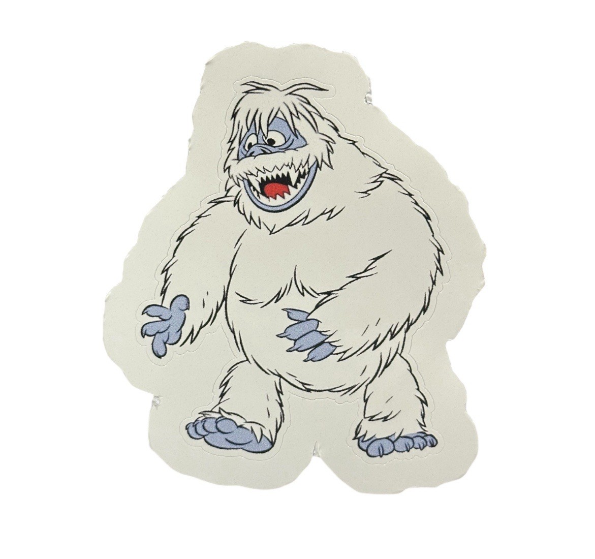 Rankin Bass YETI ABOMINABLE SNOWMAN RUDOLPH RED NOSE REINDEER 3” Sticker Decal