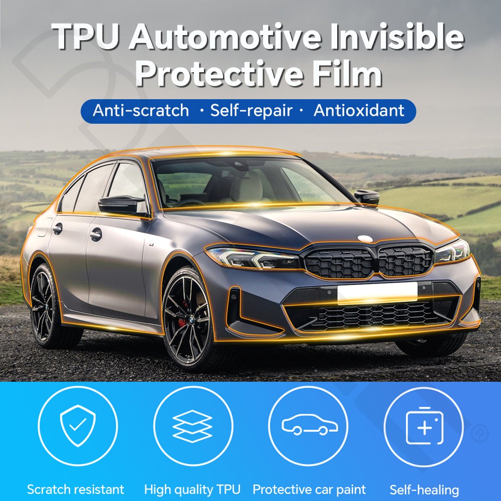 BMW 3 Series G20 2023-UP Full Car Kit Precut Paint Protection Film Clear Bra PPF
