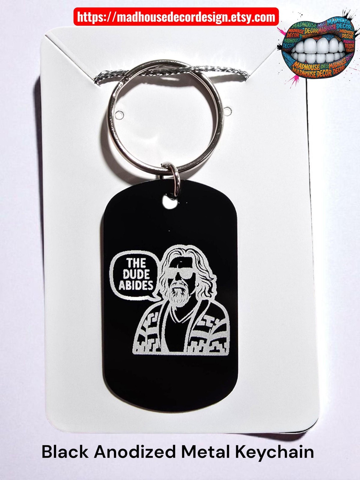 The Big Lebowski Sticker or Magnet: "The Dude Abides" Die Cut Decal