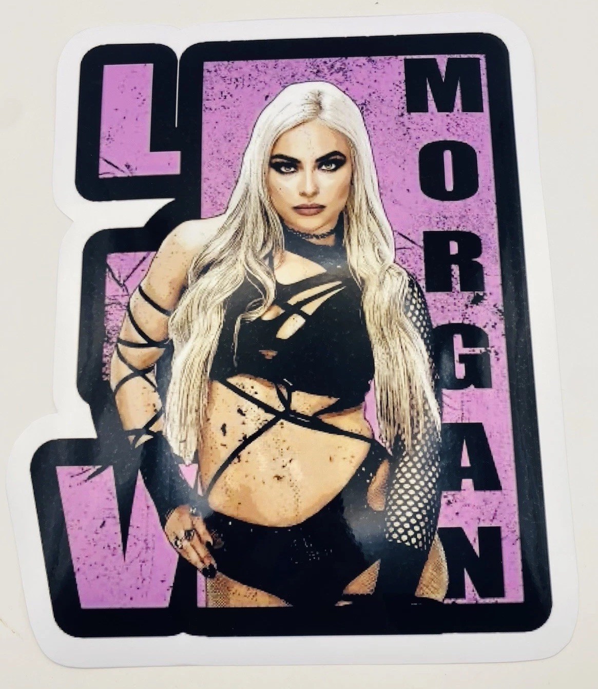 Female Wrestler Waterproof Car Decal Laptop Vinyl Sticker Large