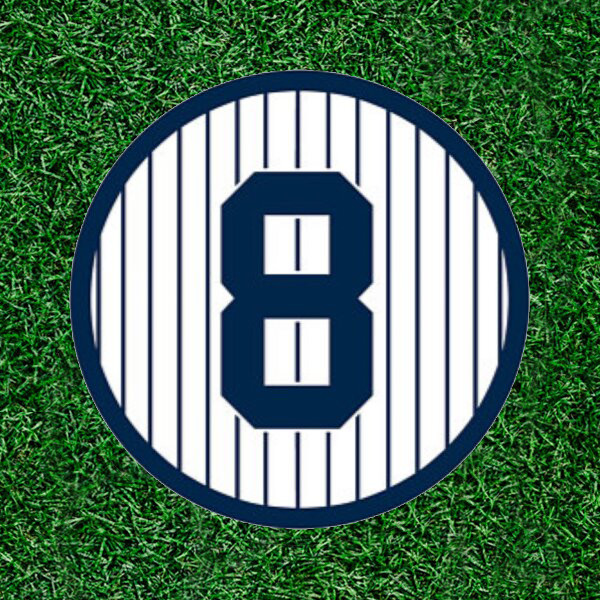 Yankees Yogi Berra #8 100% waterproof vinyl sticker decal – several sizes