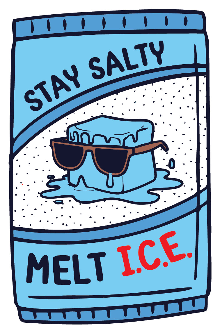 Anti-ICE Sticker Pack (QTY 10) melt stop abolish protest la migra human rights