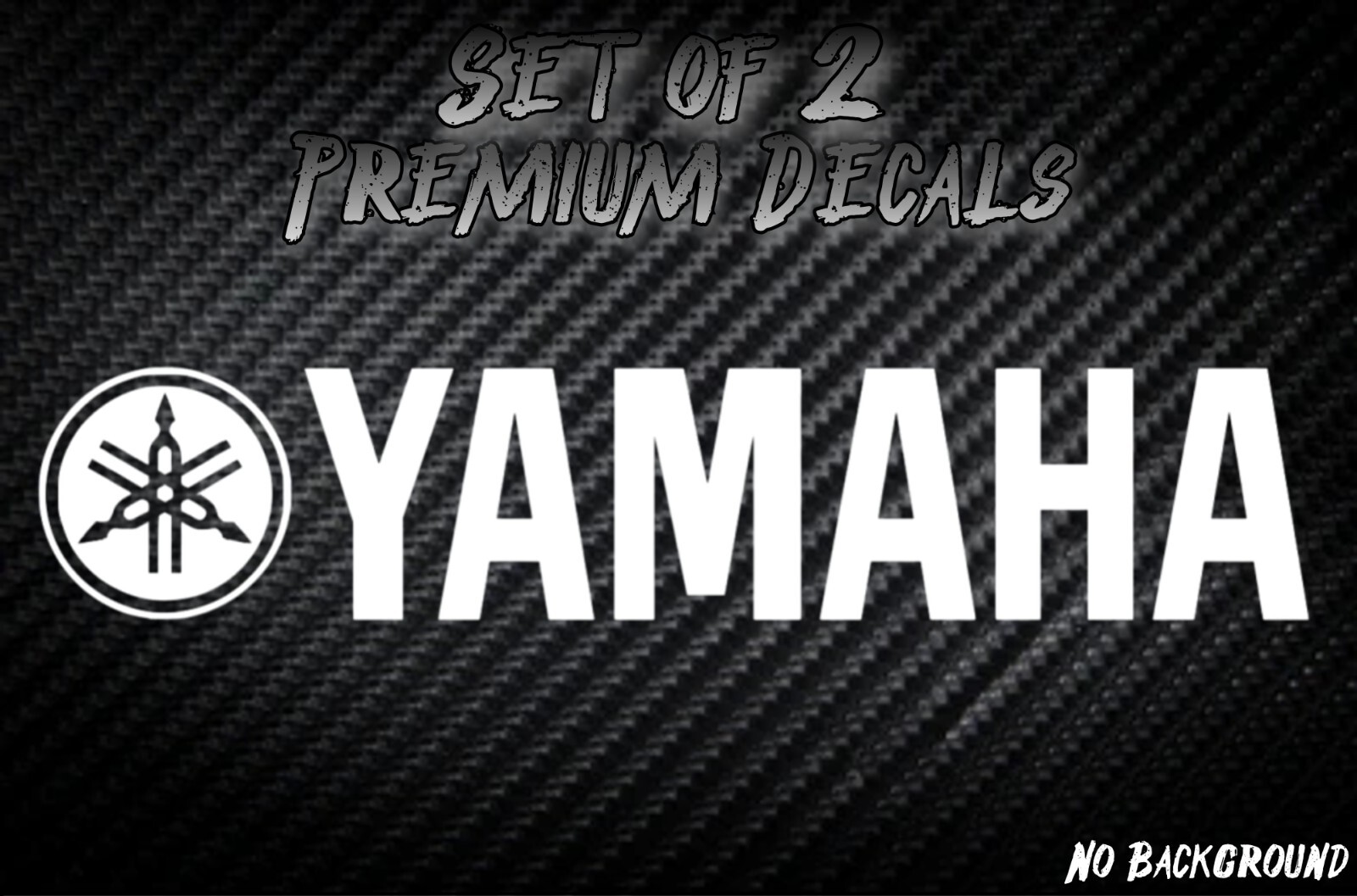 (X2)Yamaha Sticker Decal Motorcycle Boat Window Tank Wheel Bike yz yzf fzr r1r6
