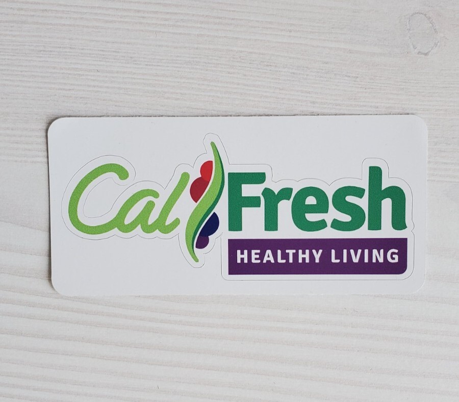 Cal Fresh Healthy Living Sticker NEW