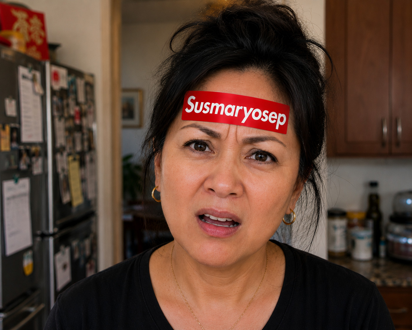 Susmaryosep! 8×2 Rectangular Glossy Vinyl Sticker | The Supreme Pinoy Expression
