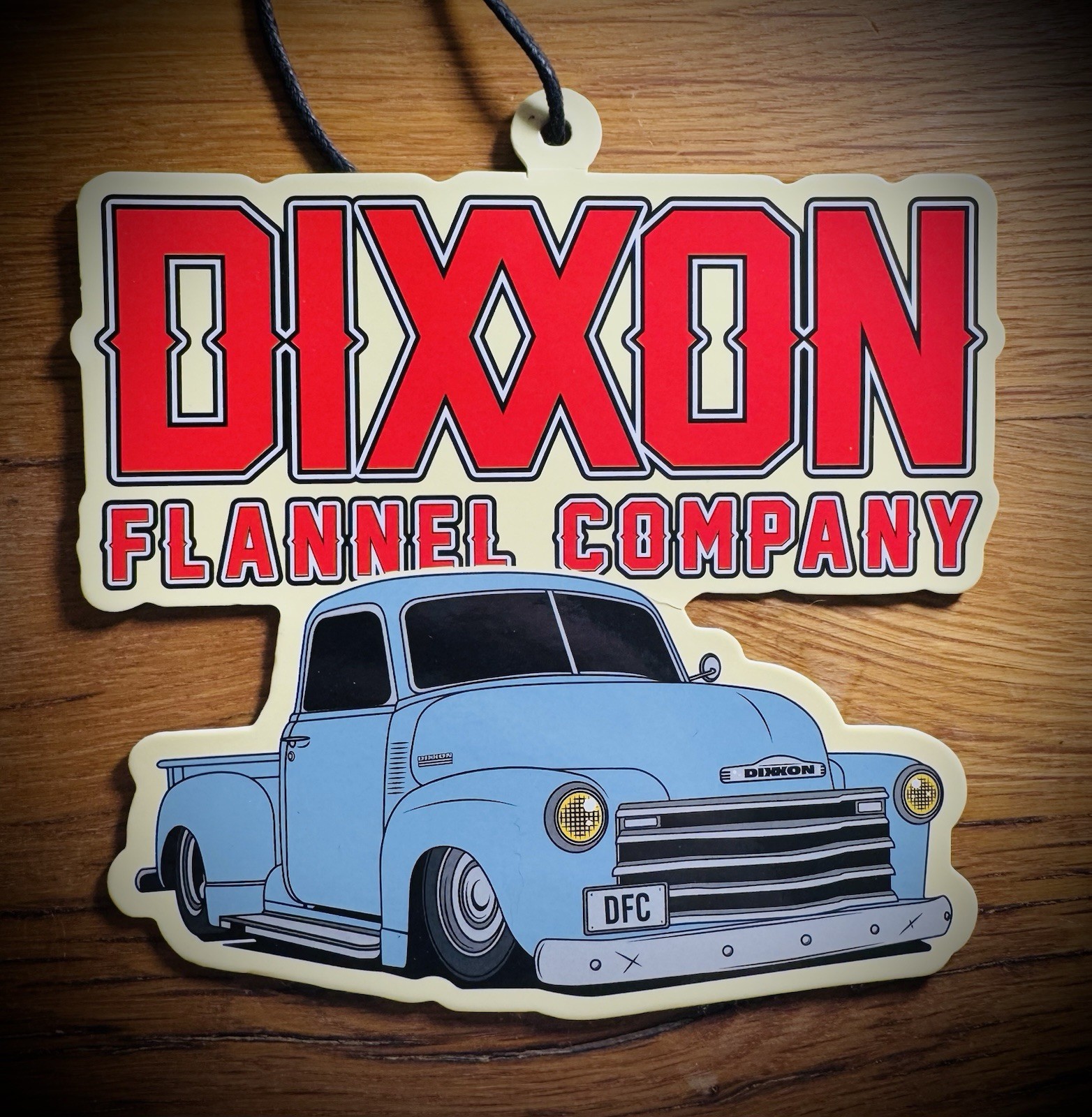 Dixxon Flannel Company Vintage Truck Decal Set of 7 Multicolor for Car Wall Door