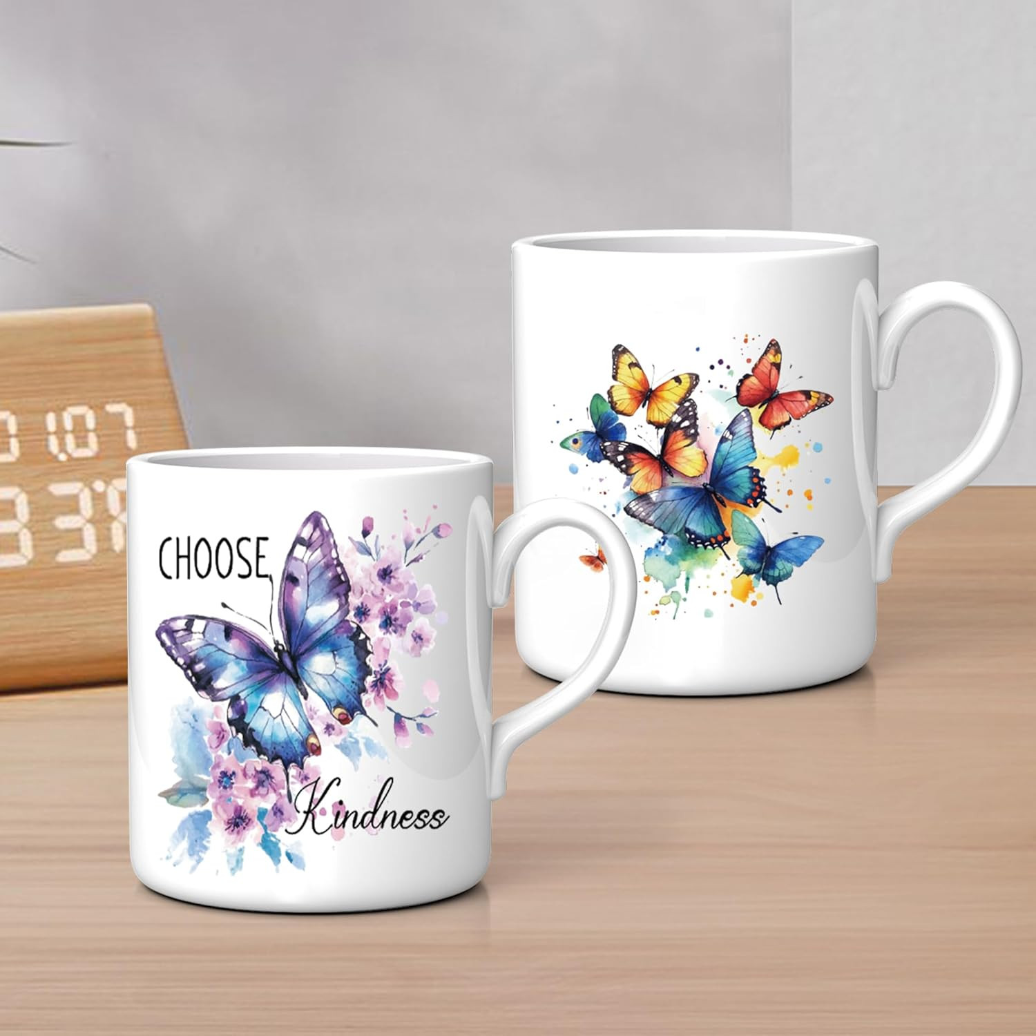 UV DTF Cup Wraps Stickers – 20 Sheet Butterfly UV DTF Transfer Stickers, Animal