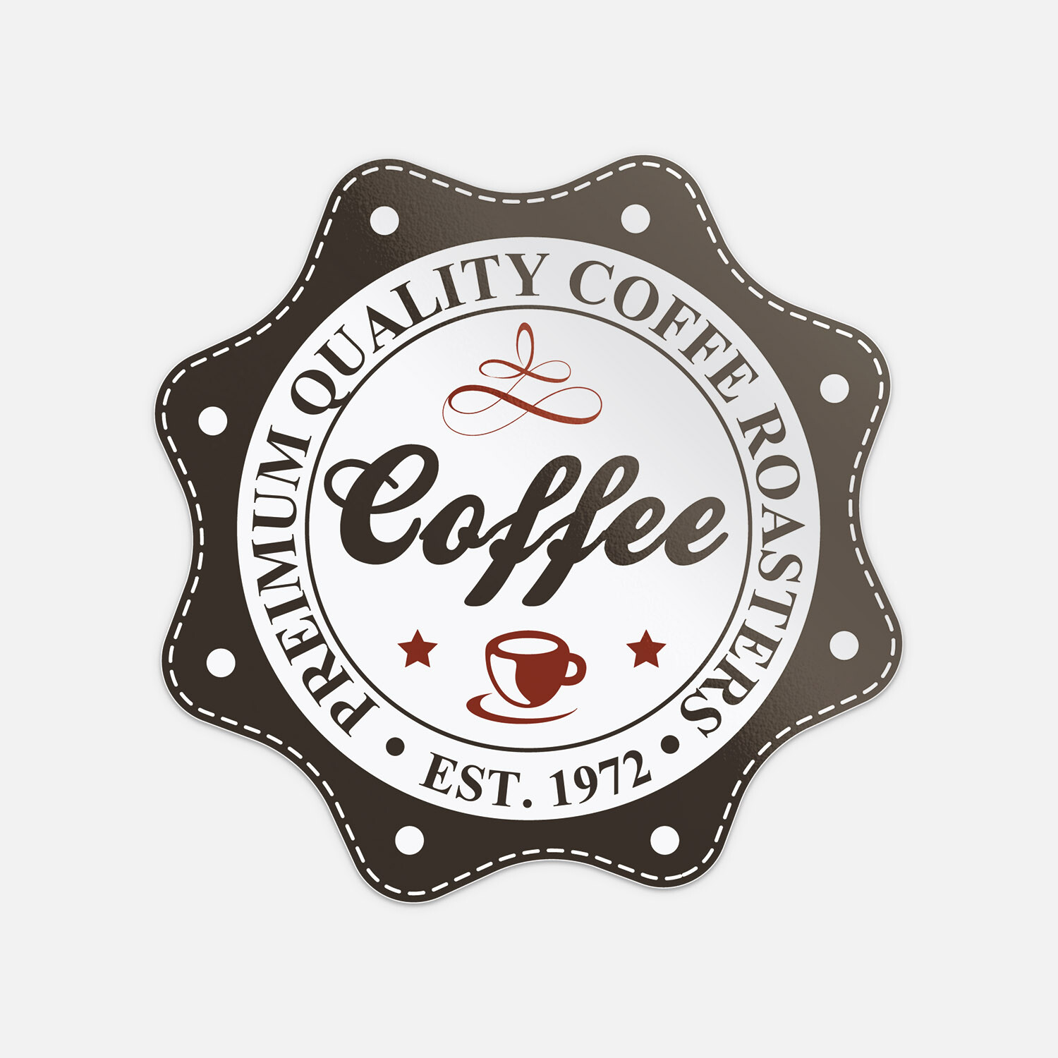 Premium Quality Coffee Roasters Vinyl Sticker Decal
