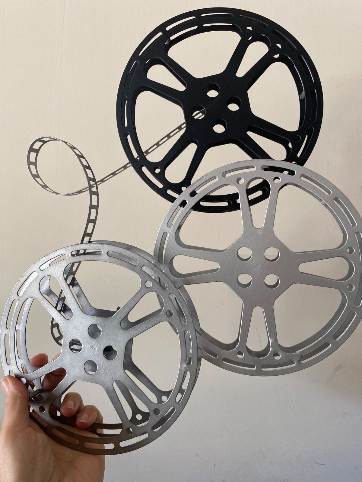 FILM ROOM/GLAM ROOM/ MOVIE THEATER WALL HOME DECOR – 3 PIECES