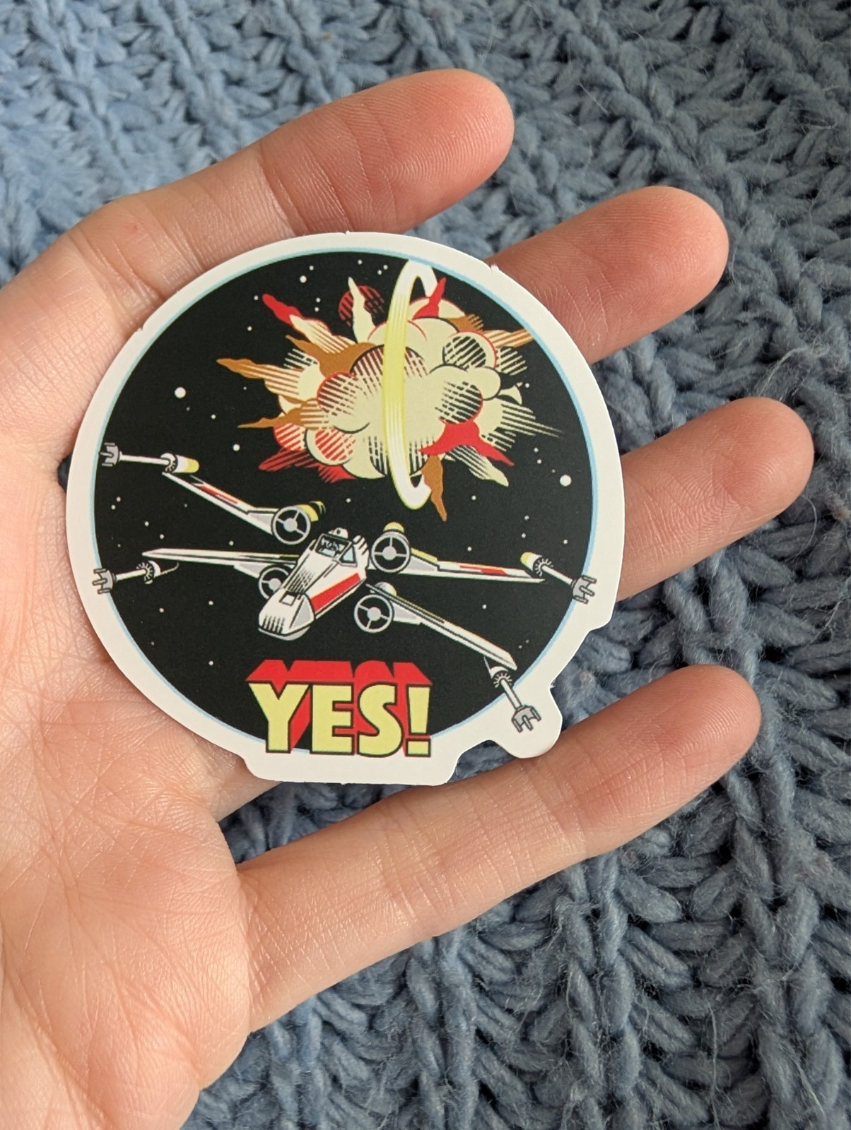 Star Wars Sticker, Star Wars movie sticker, Death star