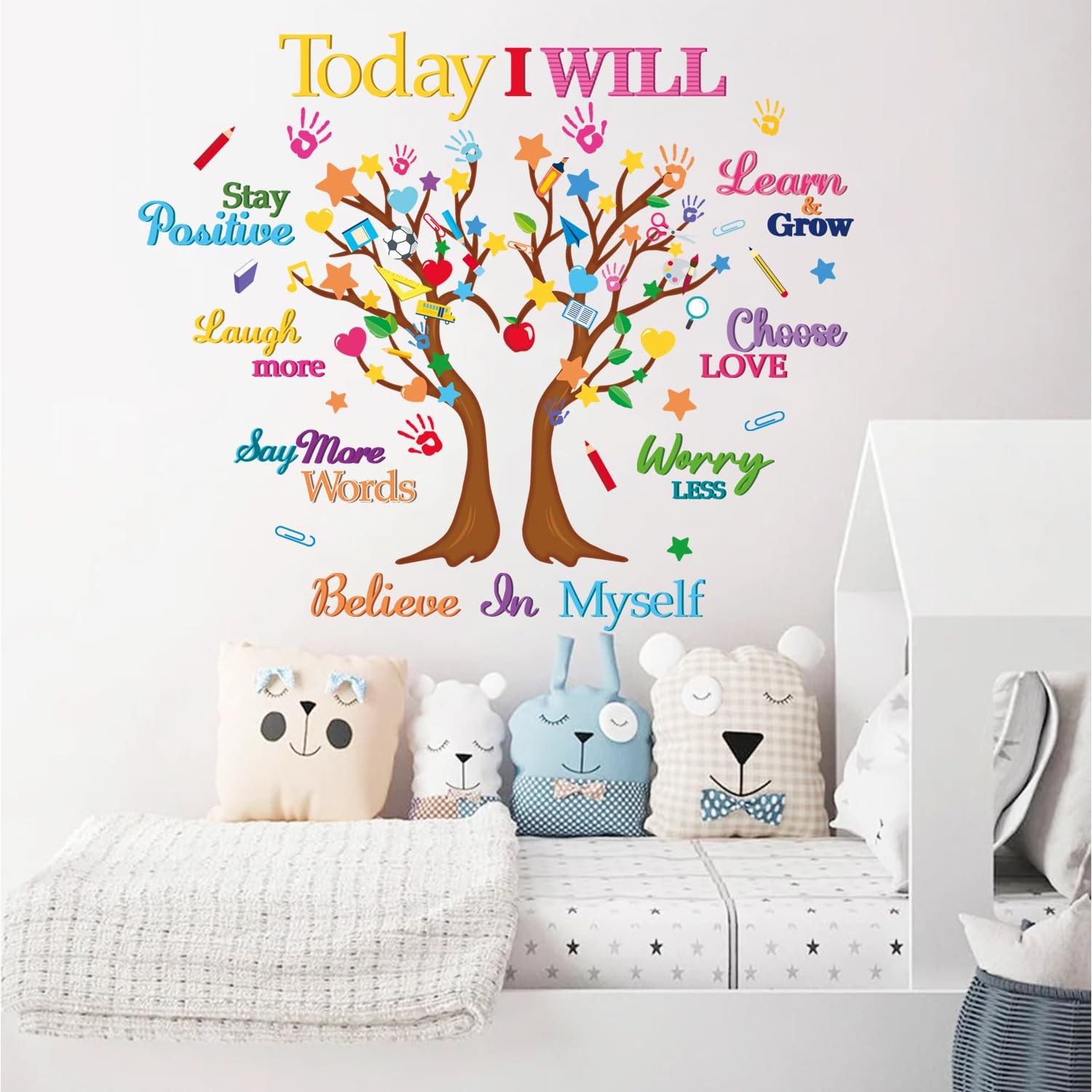 LHIUEM in This We are Confident Wall Stickers 35.4" X 11.8" Inspirational Mot…