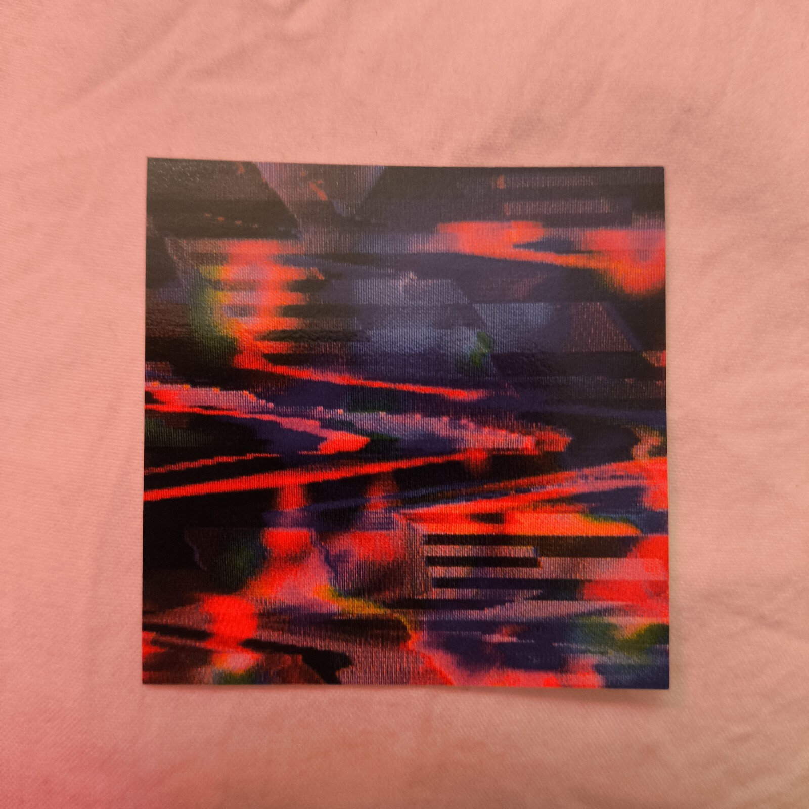 alexsmind Beautiful Chaos Custom Vinyl 2x Music Stickers 2×2 inches Square Retro
