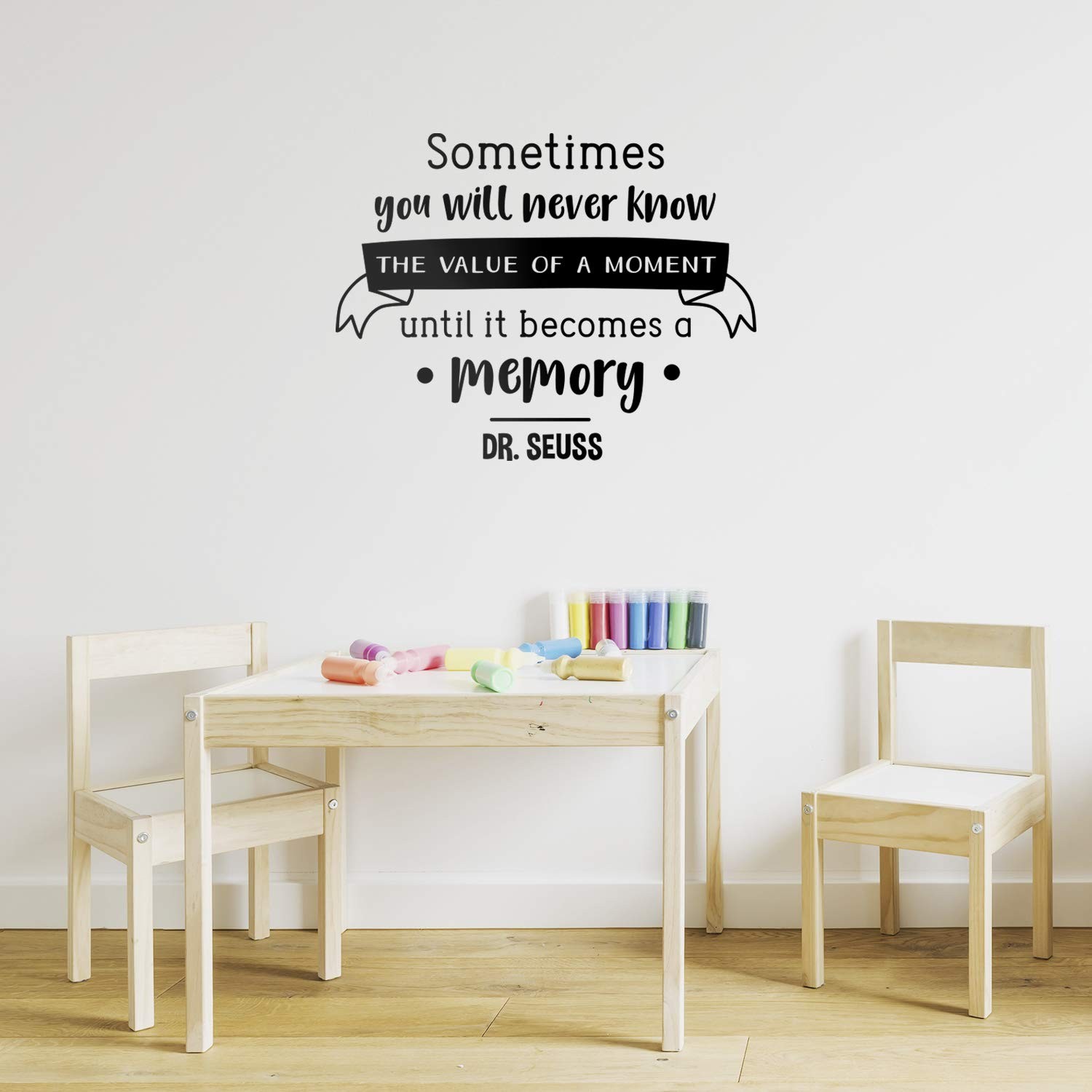 "Motivational Vinyl Wall Art Decal – Life Quote for Home & Bedroom Decor"