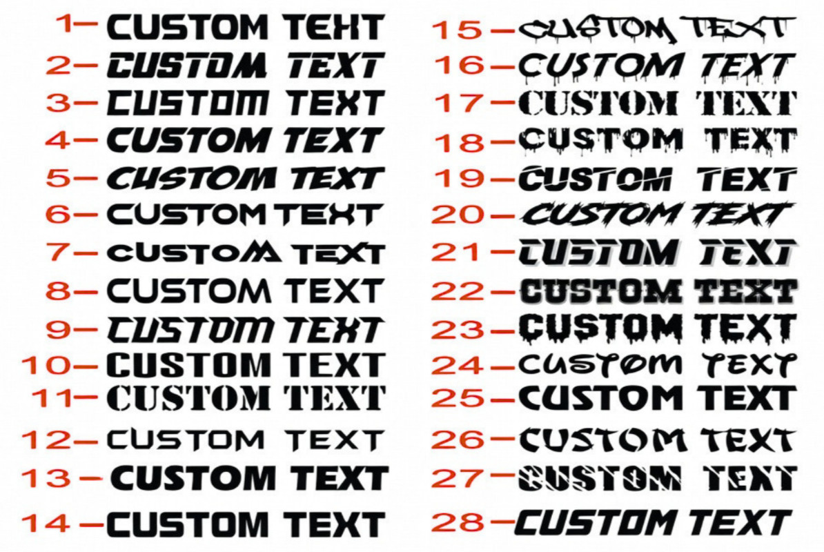JEEP HOOD DECALS CUSTOM MADE, Truck, or SUV Hood