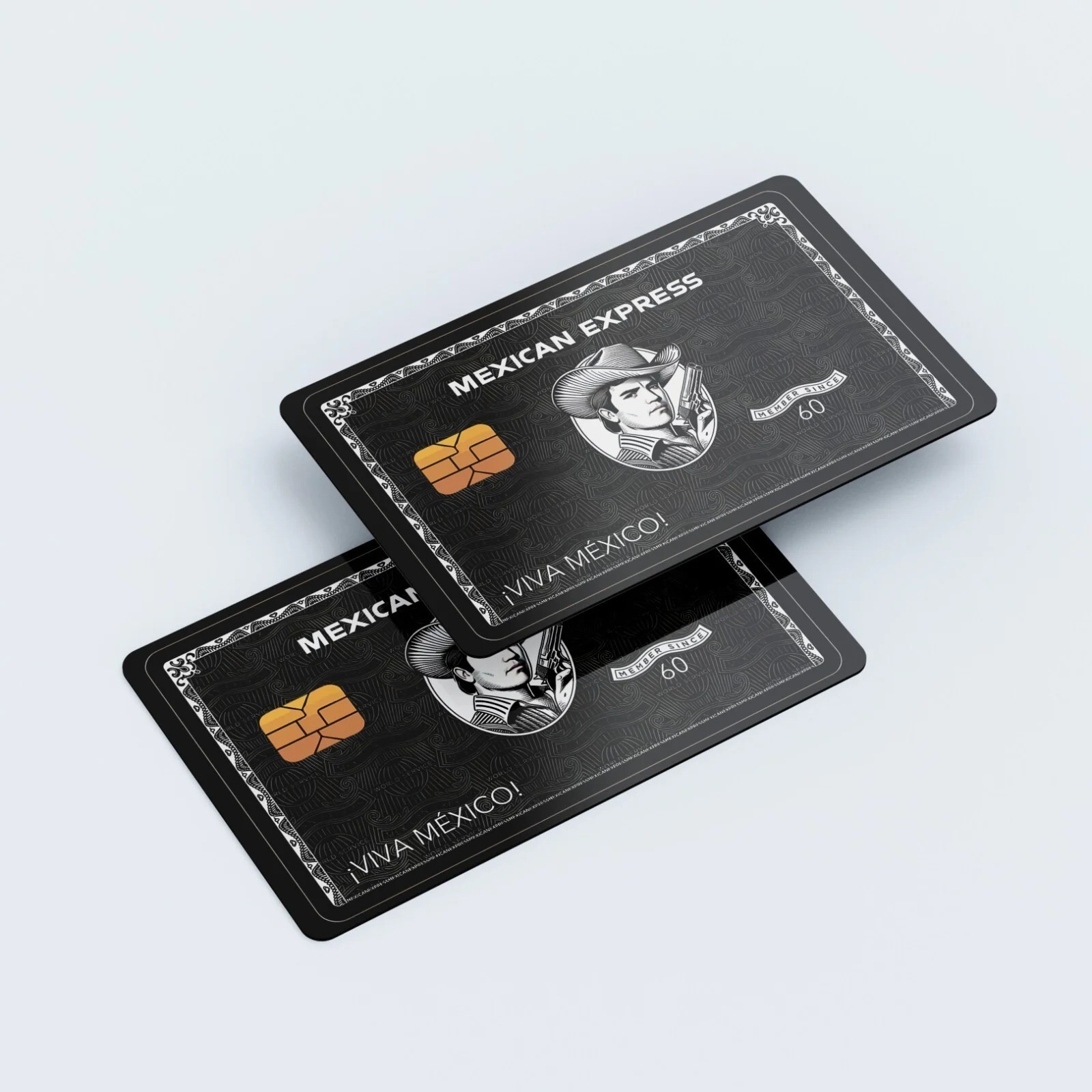 Mexican Express Credit Card Skin Chalino Debit Card Skin, Credit Card Sticker