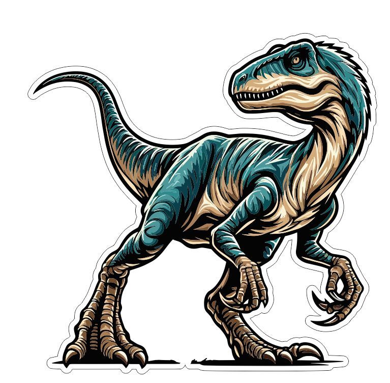 Dinosaur Sticker Stickers A165
