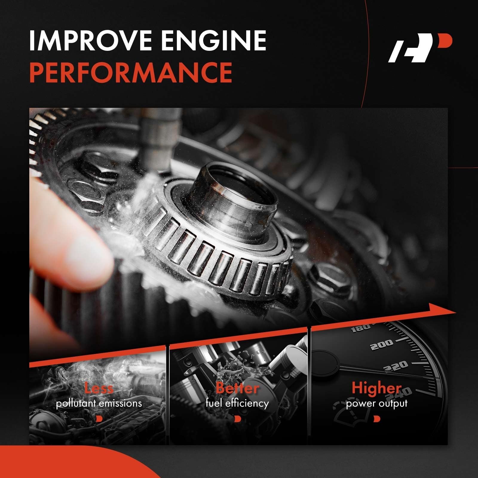 A-Premium Engine VVT Sprocket Gear Adjuster- Intake Variable Valve Timing Cam…