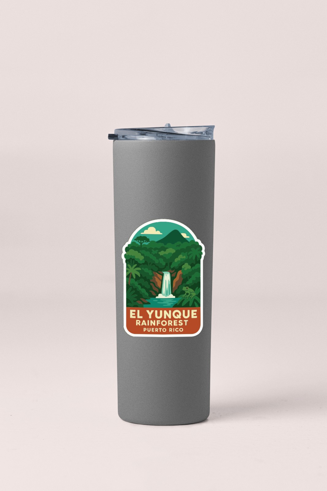 El Yunque Rainforest Puerto Rico Sticker Decal Vinyl Die-Cut Symbolic Landmark