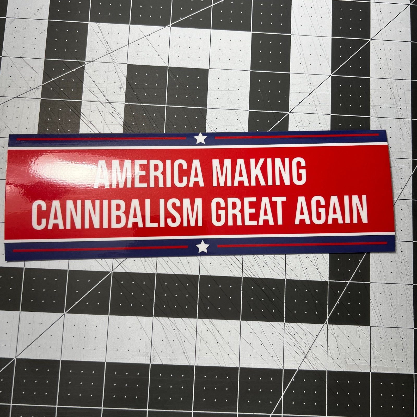 Political Bumper Sticker or Magnet – Custom Conservative Car, Truck Charlie Kirk
