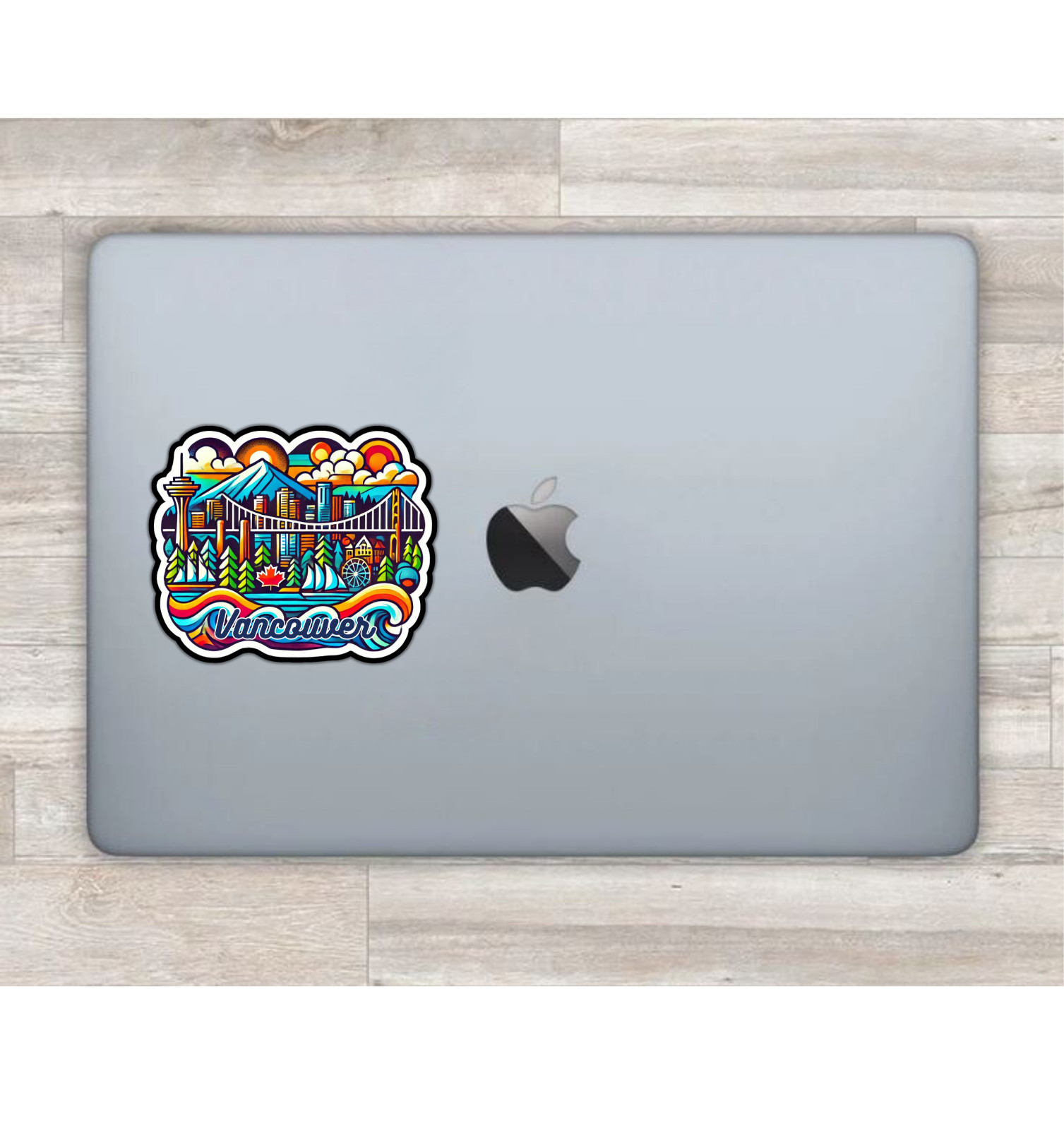 Vancouver British Columbia Canada Fridge Magnet or Laptop Sticker