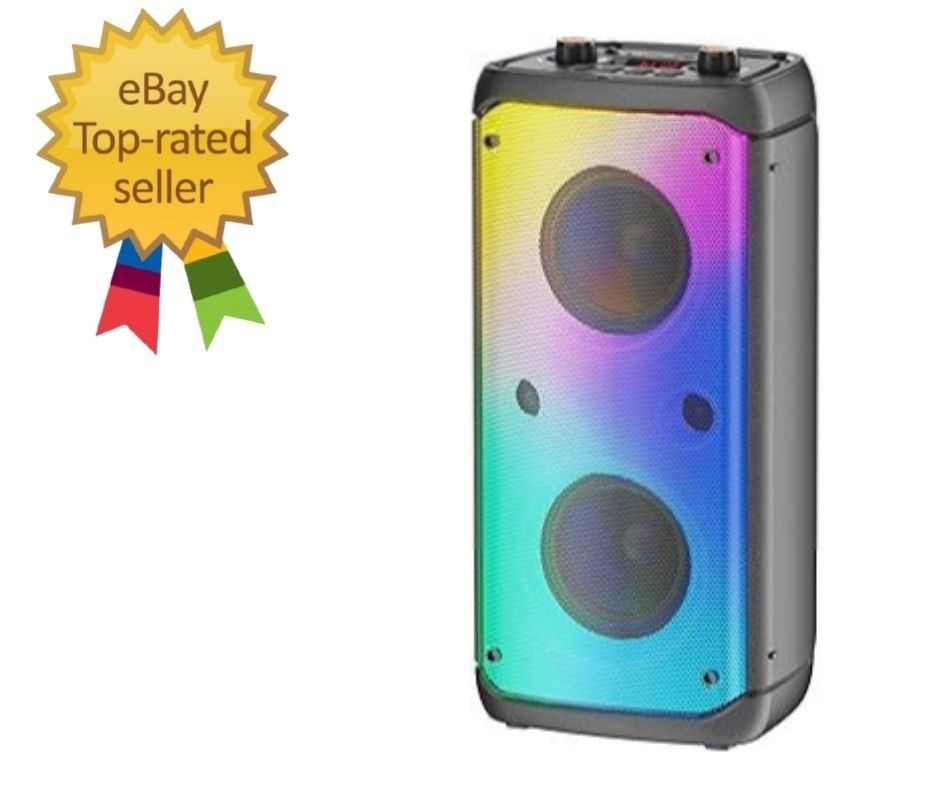 Bluetooth Speaker, 80W Peak Outdoor Speakers Bluetooth Wireless, TWS Portable…