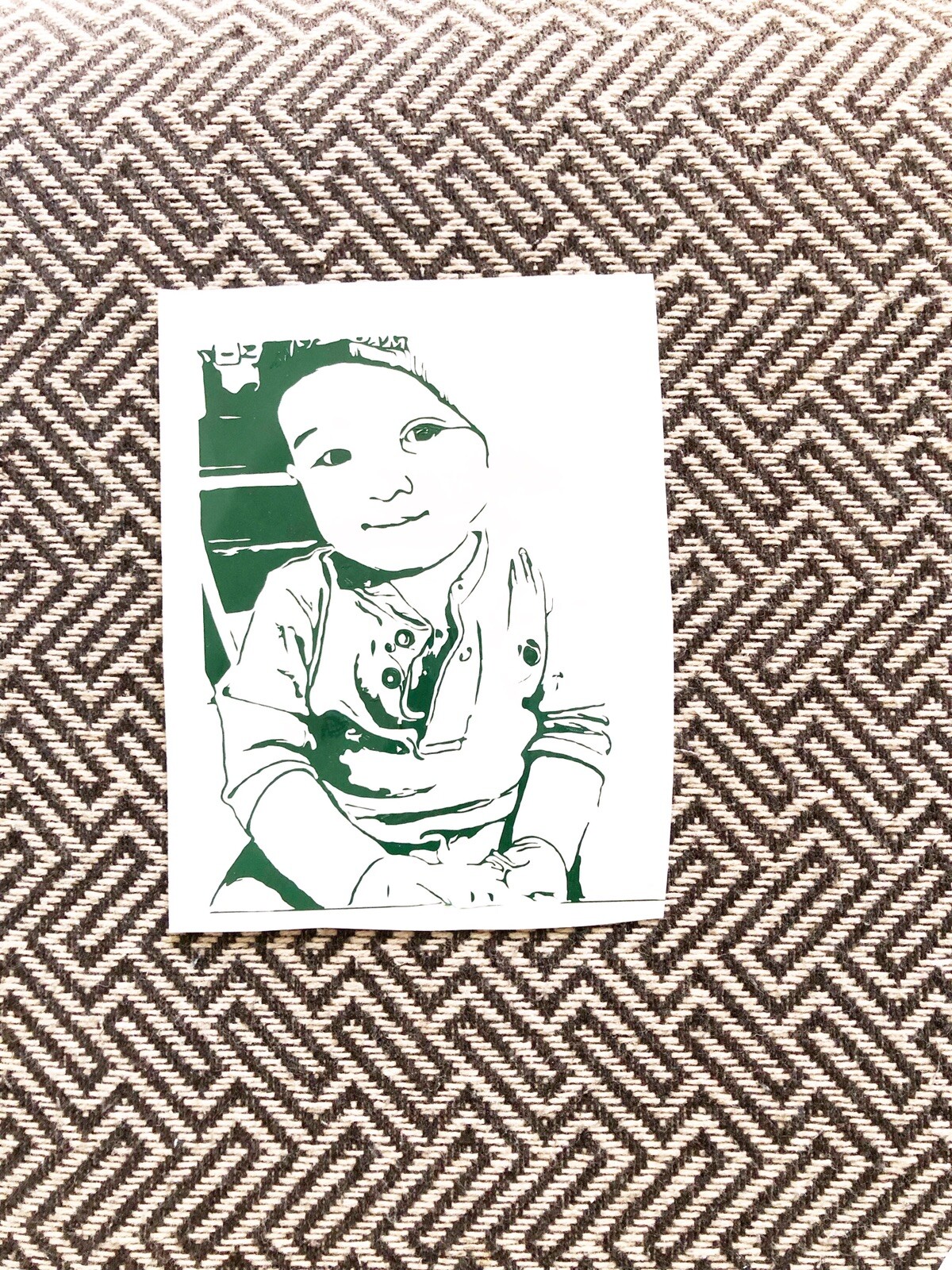 Personalized Photo Custom Keepsake Decal Sticker Birthday Mother’s Day Gift Sale