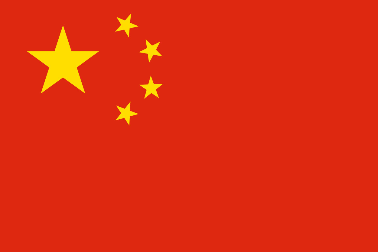 China Country Flag Vinyl Decal Sticker Car Truck Bumper Laptop Mug Tumbler