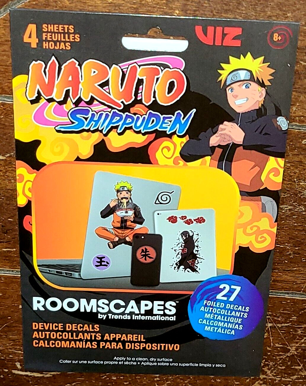 NARUTO SHIPPUDEN Roomscapes Device Decals by Trends International #DC2032