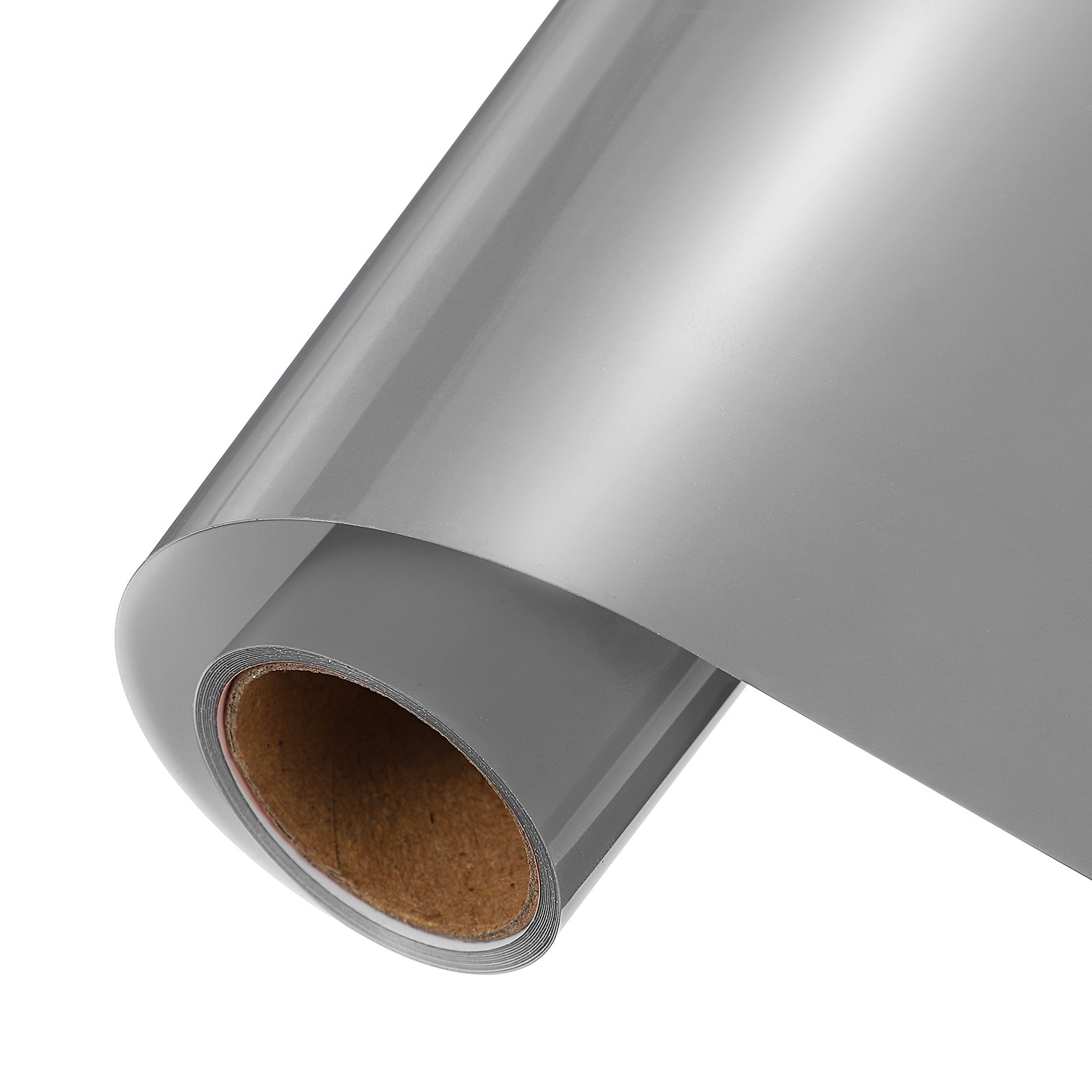 Permanent Grey Vinyl Sticker, 12"" x 5ft Roll for Vinyl