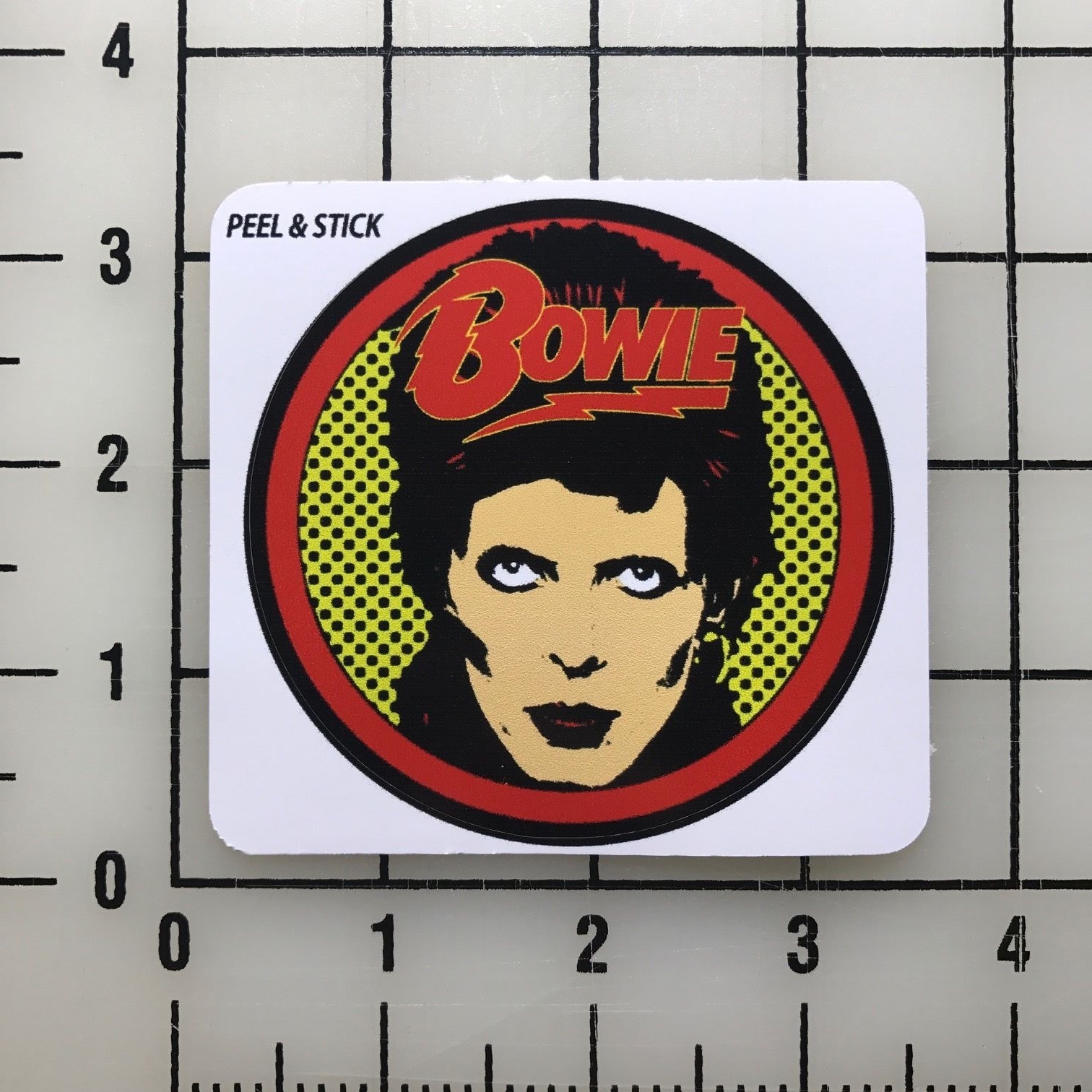David Bowie 3" Wide Vinyl Decal Sticker BOGO