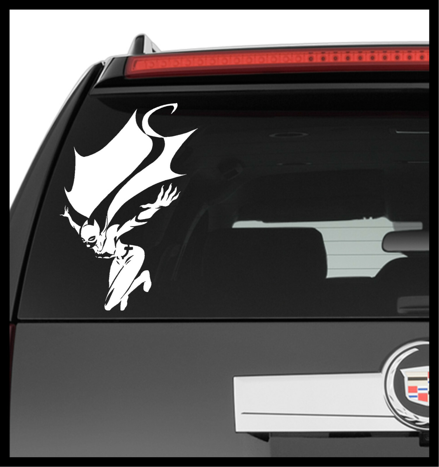 Vinyl Decal Truck Car Sticker Laptop – DC Comics Batman Jumping Batgirl