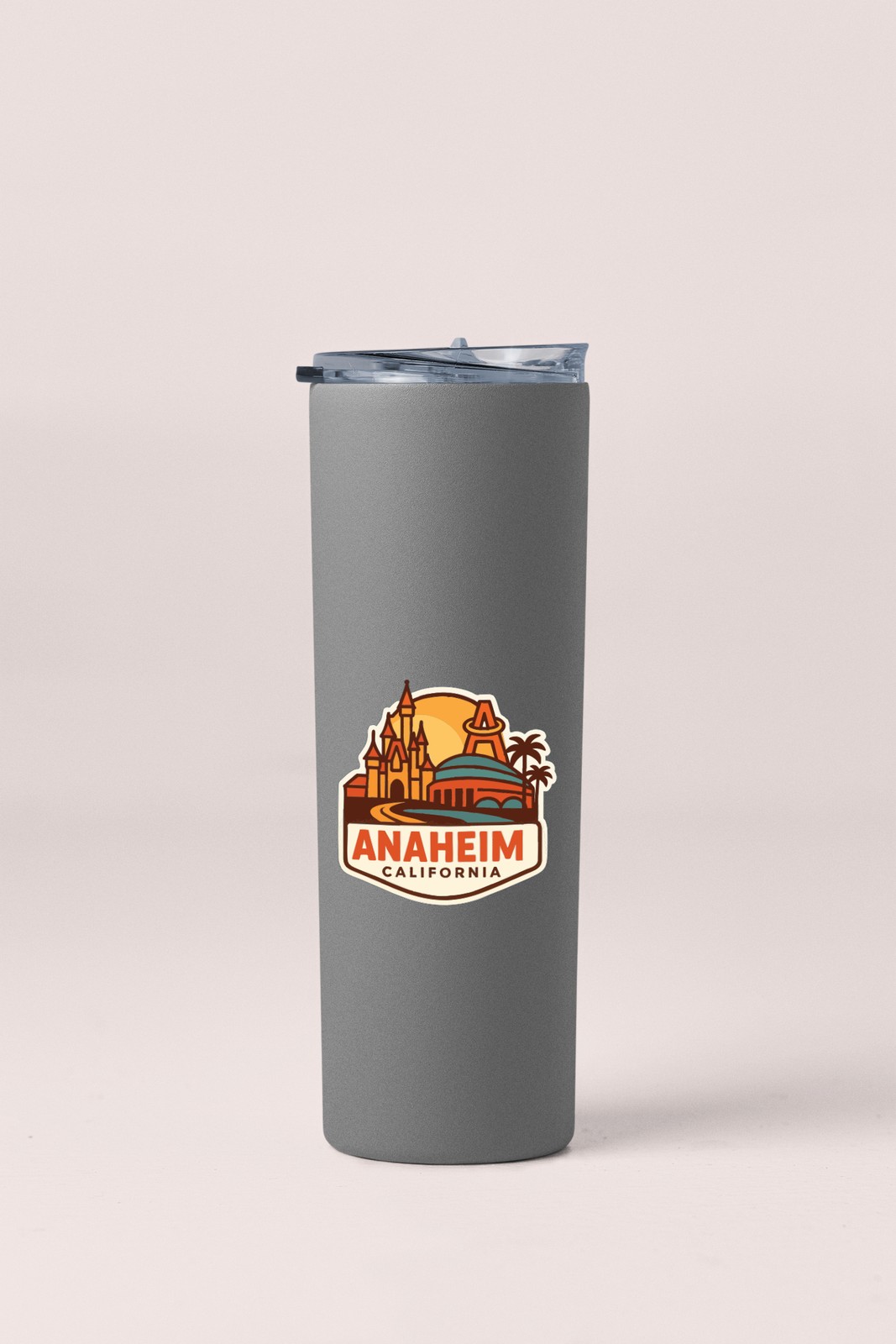 Anaheim California Sticker Decal Vinyl Die-Cut City Skyline Landmark Design