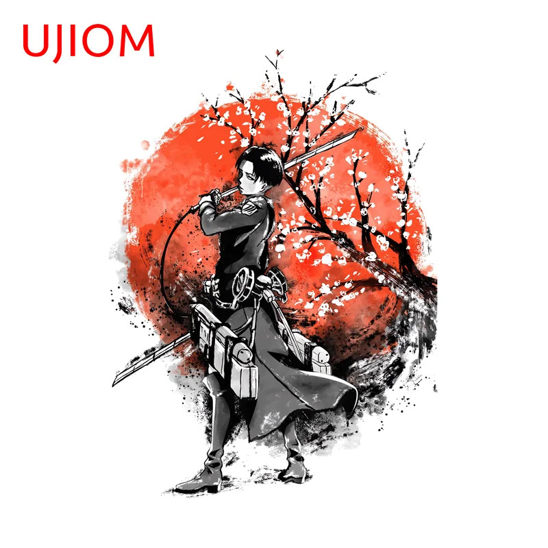 UJIOM Levi Ink Style Cool Wall Stickers Popular Anime Items Room Decor Poster