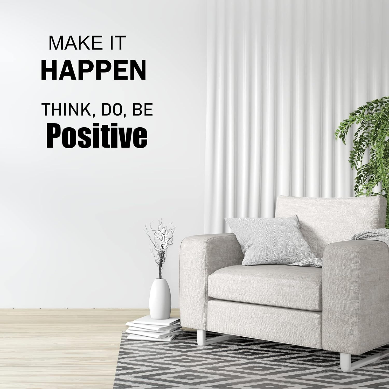 10 Inspirational Wall Stickers for Bedroom, Living Room, Office Decor
