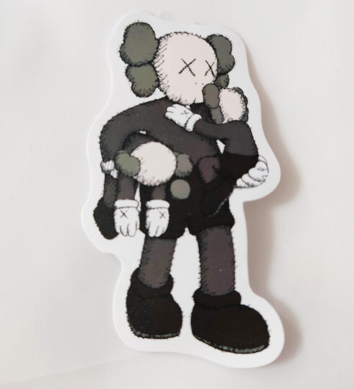 Kaws Waterproof Logo Decal Sticker 2.5"x1.5"