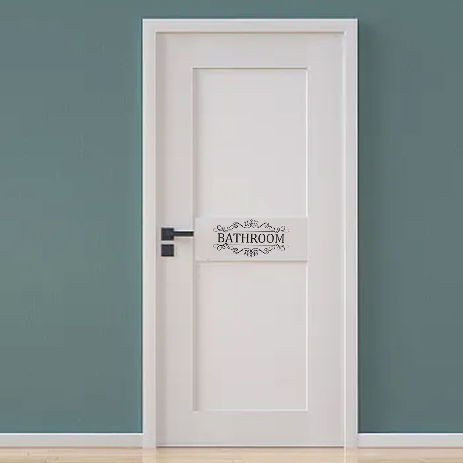 Bathroom Door Sign Lanel Sticker Decorative Sticker For Bathroom Toilet