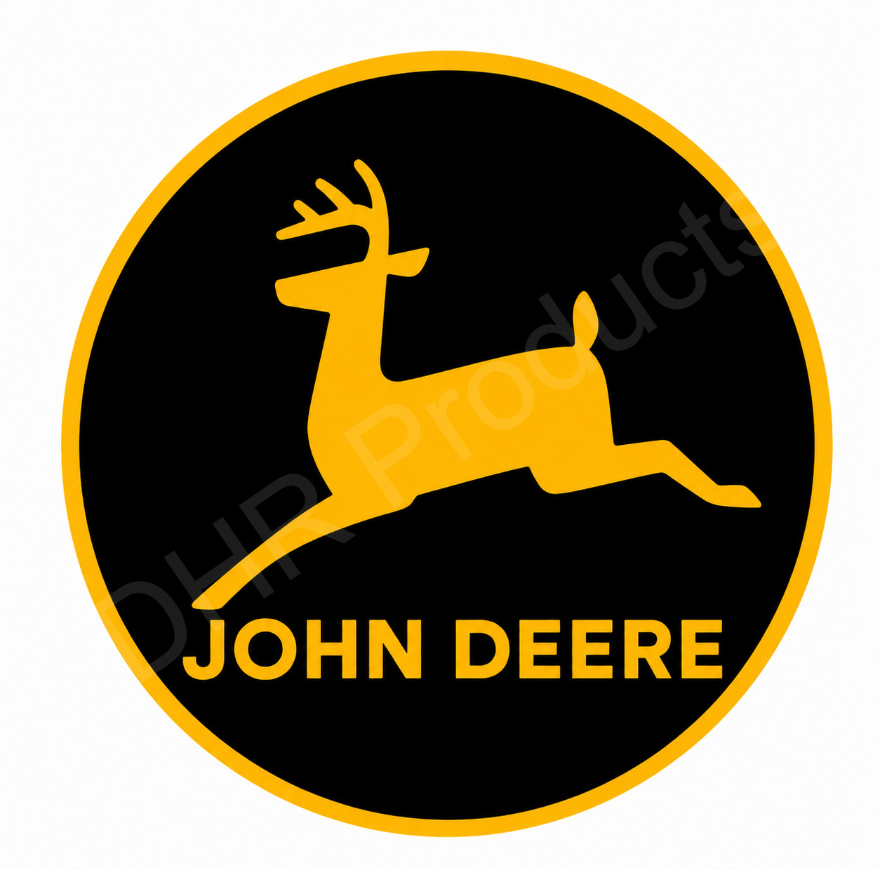John Deere Vintage Tractor Logo Vinyl Sticker/Decal 12