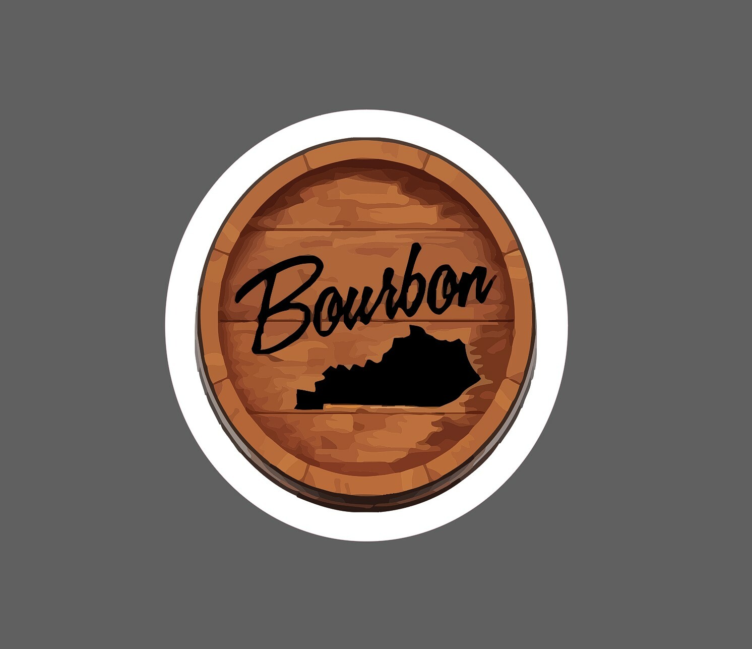Kentucky Bourbon Sticker Barrel Waterproof – Buy Any 4 For $1.75 Each Storewide!