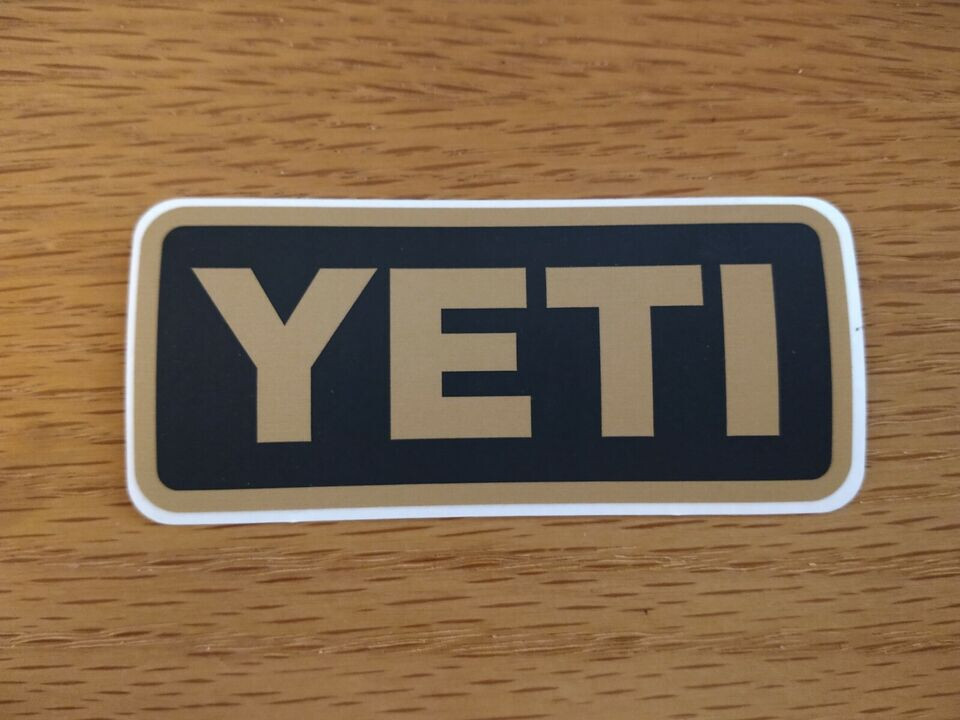 YETI Authentic Stickers Swag New Decals Your choice of colors – SHIPS NOW