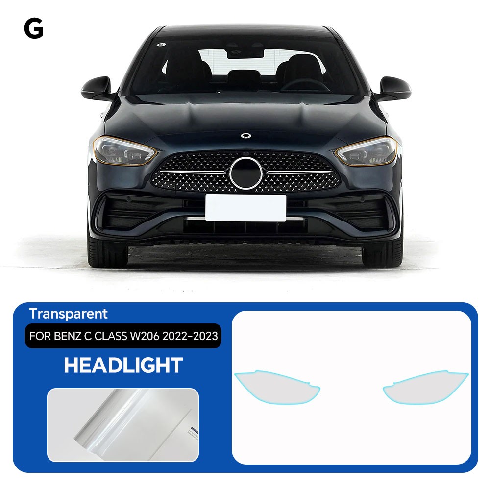 Full Car For Mercedes C Class W206 2022-2025 Precut Paint Protection Film PPF