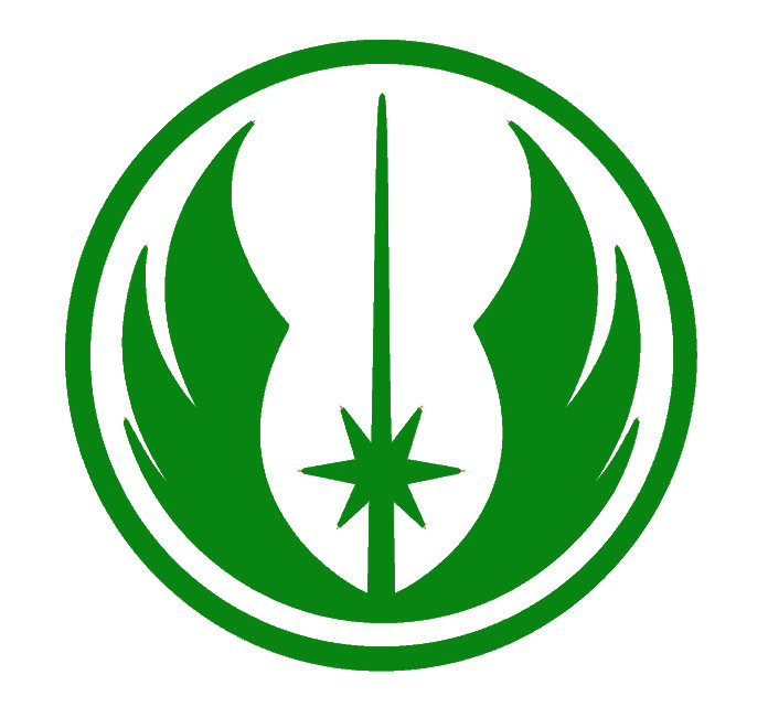 JEDI ORDER INSIGNIA, STAR WARS, Decal Stickers for Cars, Laptops, Tablets