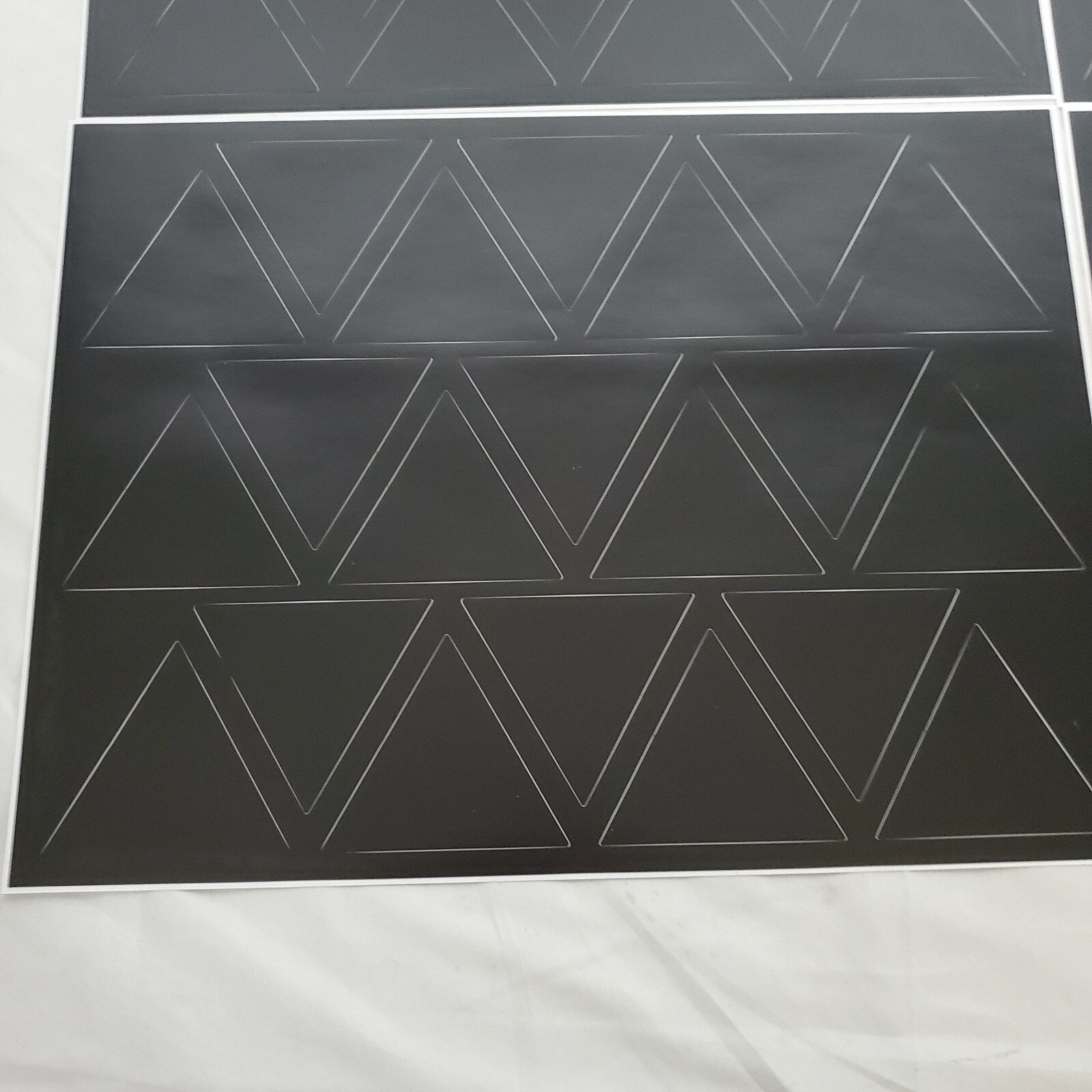 3 Inch Triangles-Wall Decals-Wallpaper Wall Vinyls – 48 ct Removable Triangles