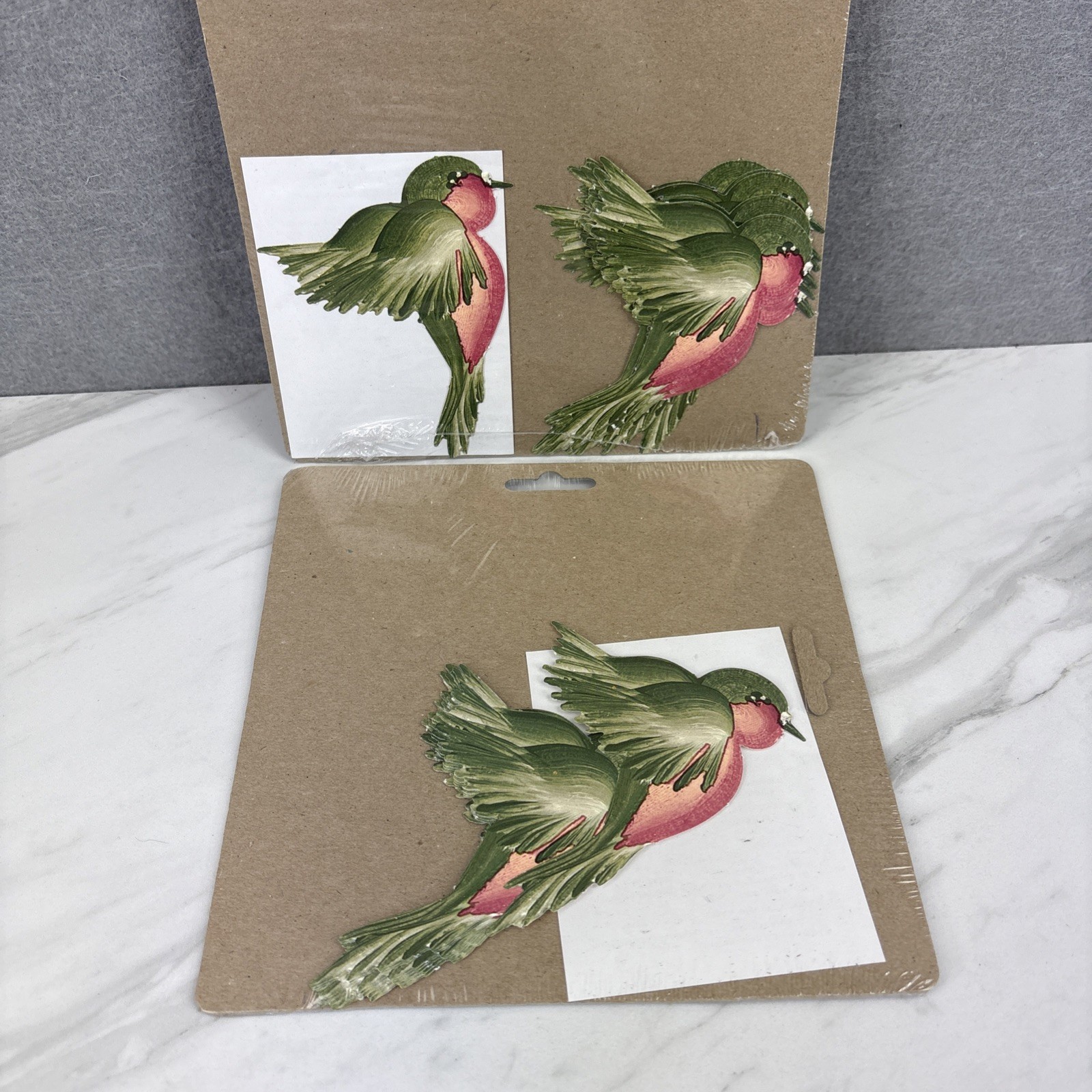32 Birds Hummingbirds Wallpaper Cutouts Cottage Core Shabby Furniture Decoupage